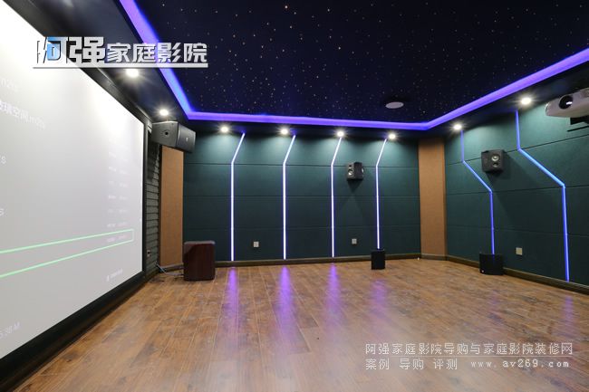 實(shí)景天津家庭影院案例圖片