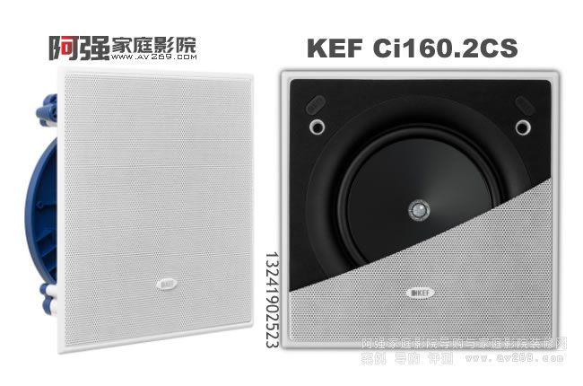 英國KEF Ci160.2CS嵌入式音箱