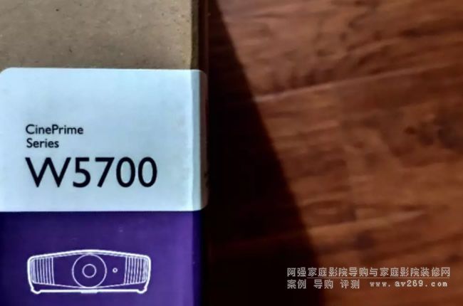 明基W5700廣色域4K投影機開箱試用小記