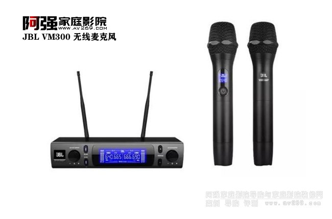 JBL VM300 無(wú)線麥克風(fēng) 卡拉OK話筒
