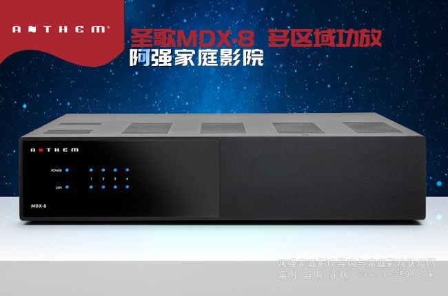 圣歌MDX8多區域功放介紹