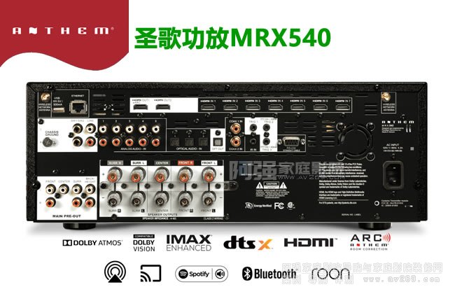 ʥ��MRX540���Ž�B Anthem ֧��7.2��ǰ��(j��)ݔ��