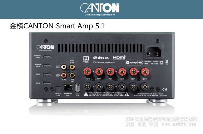 ���o��AV�Ŵ���CANTON Smart Amp 5.1