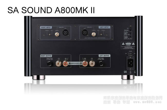 SA SOUND A800MK II立體聲甲類后級功放