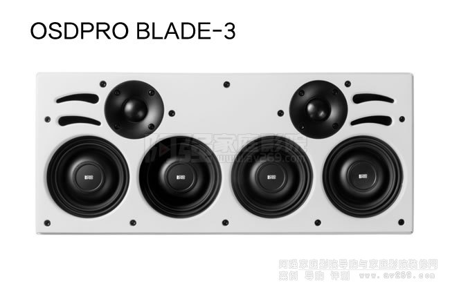 OSDPRO BLADE-3壁掛&嵌入式監聽揚聲器系統
