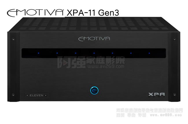 洛曼之聲11聲道純后級(jí)XPA-11