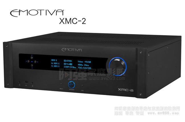 洛曼之聲XMC-2家庭影院前級,16 聲道杜比全景聲和 DTS:X 家庭影院處理器