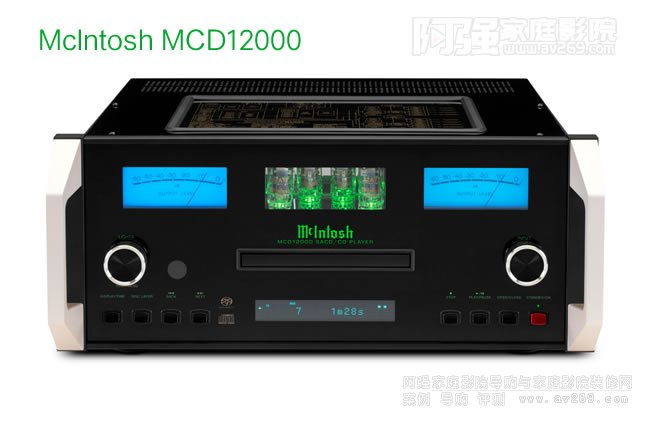 McIntosh MCD12000 SACD/CD旗艦麥景圖碟機,兼具有晶體與真空管輸出