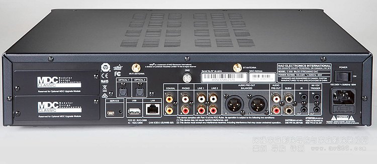 NAD C658立體聲前級(jí)解碼器