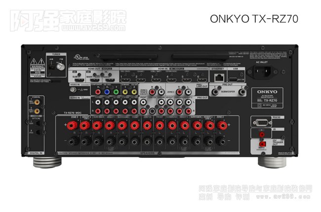 安橋宣布推出TX-RZ70旗艦AV家庭影院功放