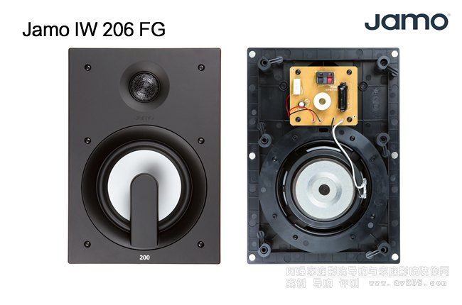 丹麥尊寶IW 206 FG定制入墻音箱介紹