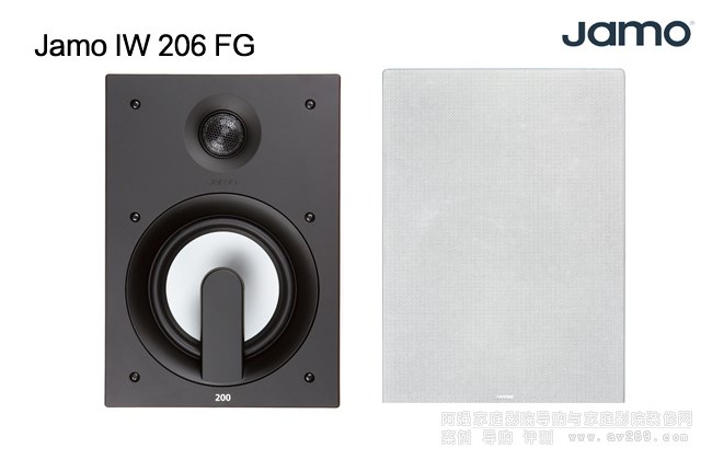 丹麥尊寶IW 206 FG定制入墻音箱