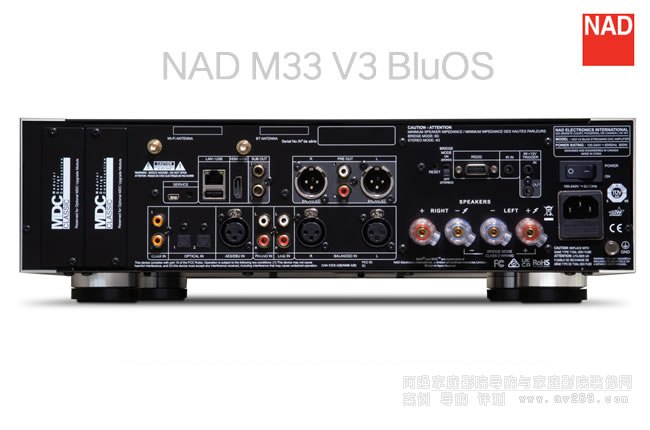 Ӣ��(gu��)NAD M33 V2 BluOS ��ý�w�C�ϷŴ�����B