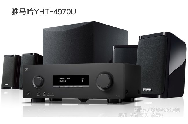 雅馬哈YHT-4970U家庭影院衛星影院和功放套裝